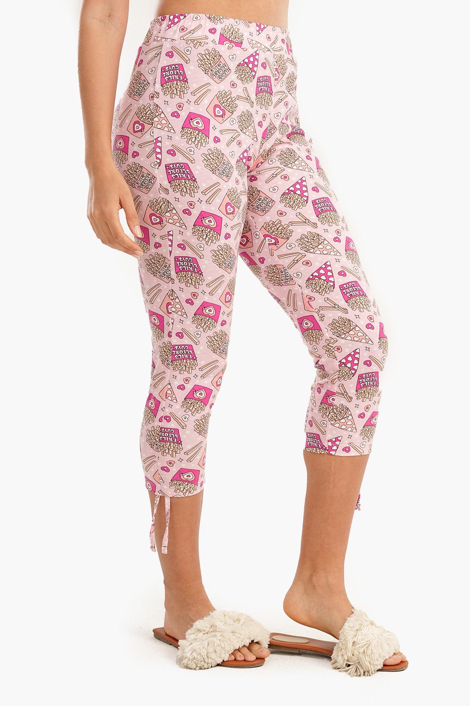 Capri Length Pyjama Pants - Carina - كارينا