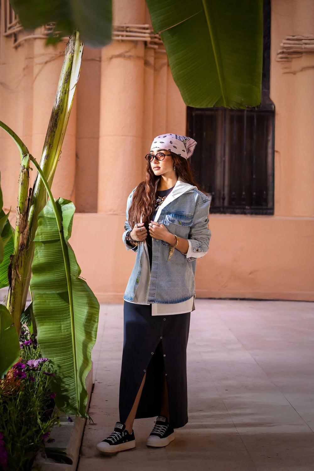 Slim-Fit Maxi Dress With Slit