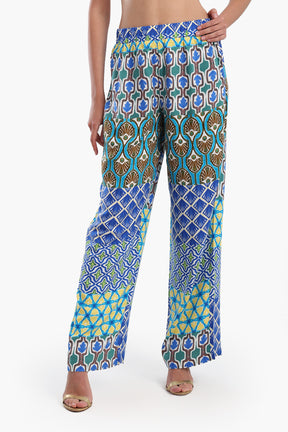 Printed Multi Patterned Pants