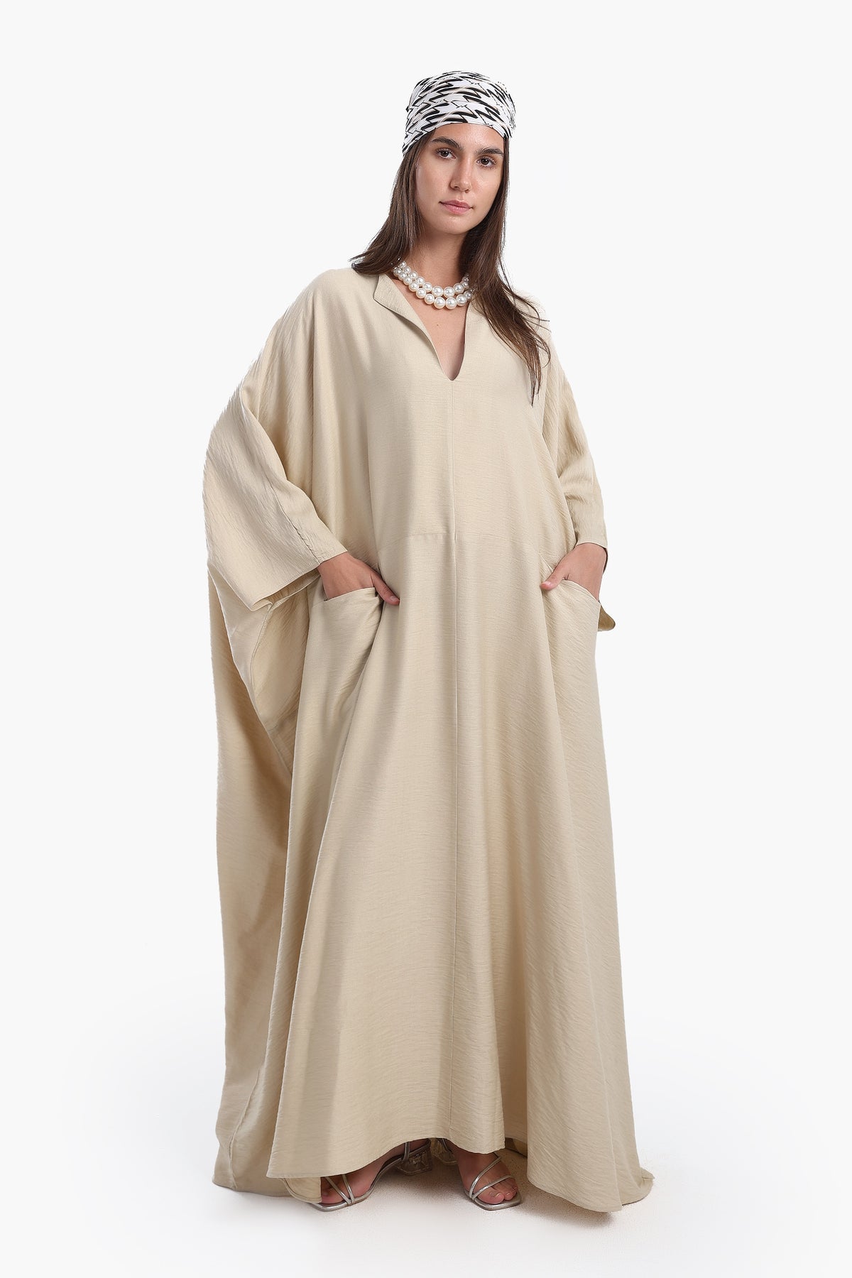 One Size Abaya with 2 Pockets