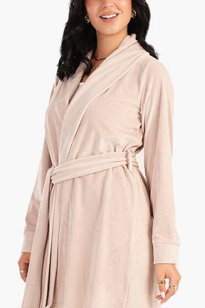 Shawl Collar Short Robe