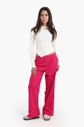 Asymmetrical Frilled Top