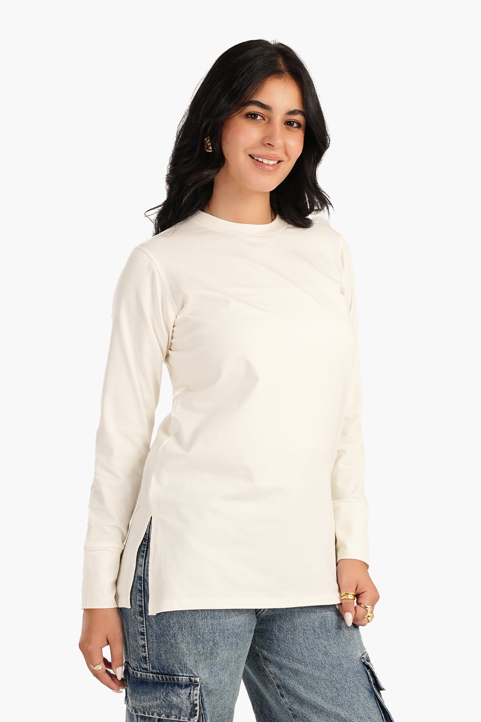 Long Sleeves Basic T-Shirt