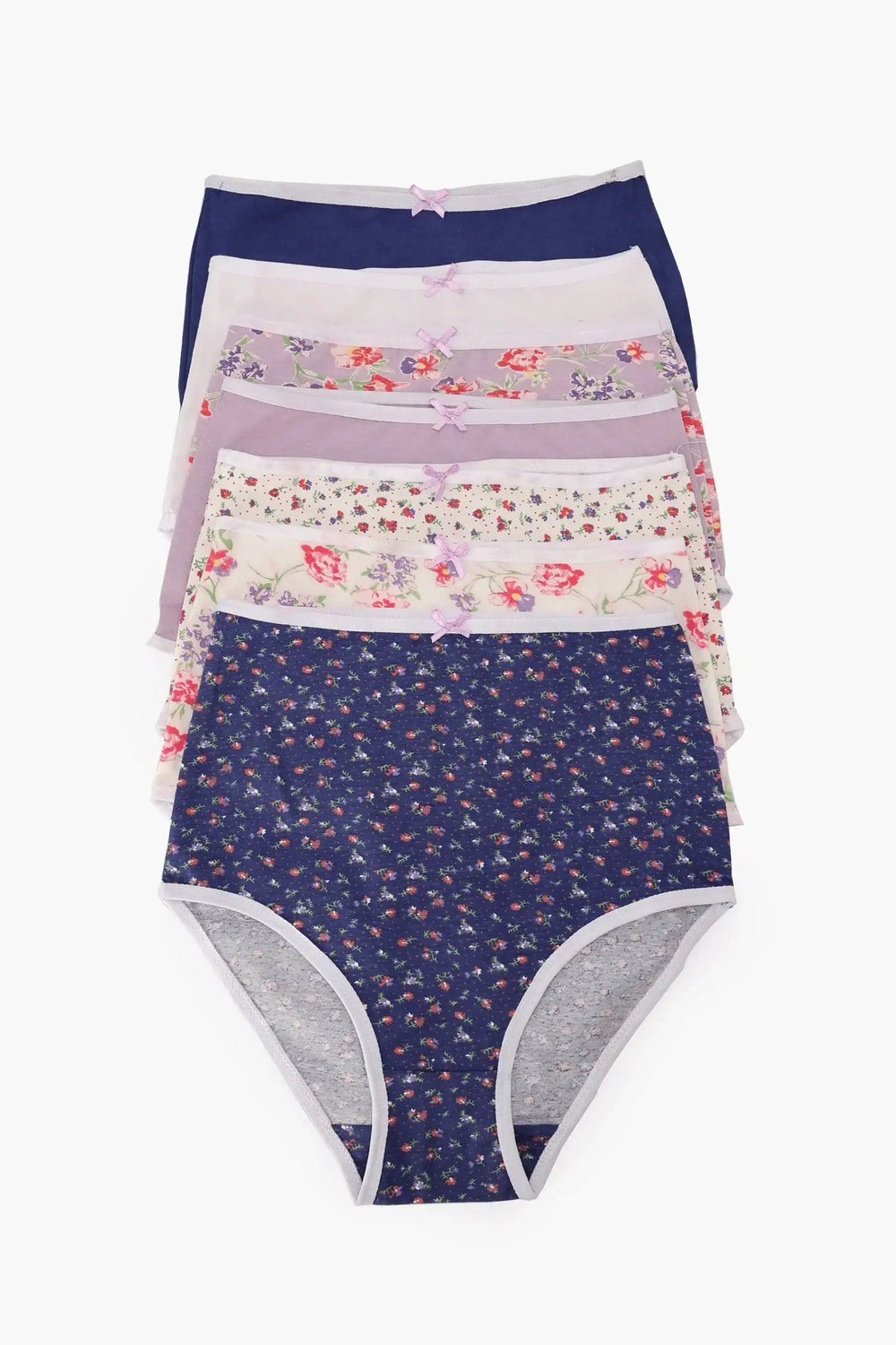 مجموعة من 7 بانتي بريف هاي ويست ملون