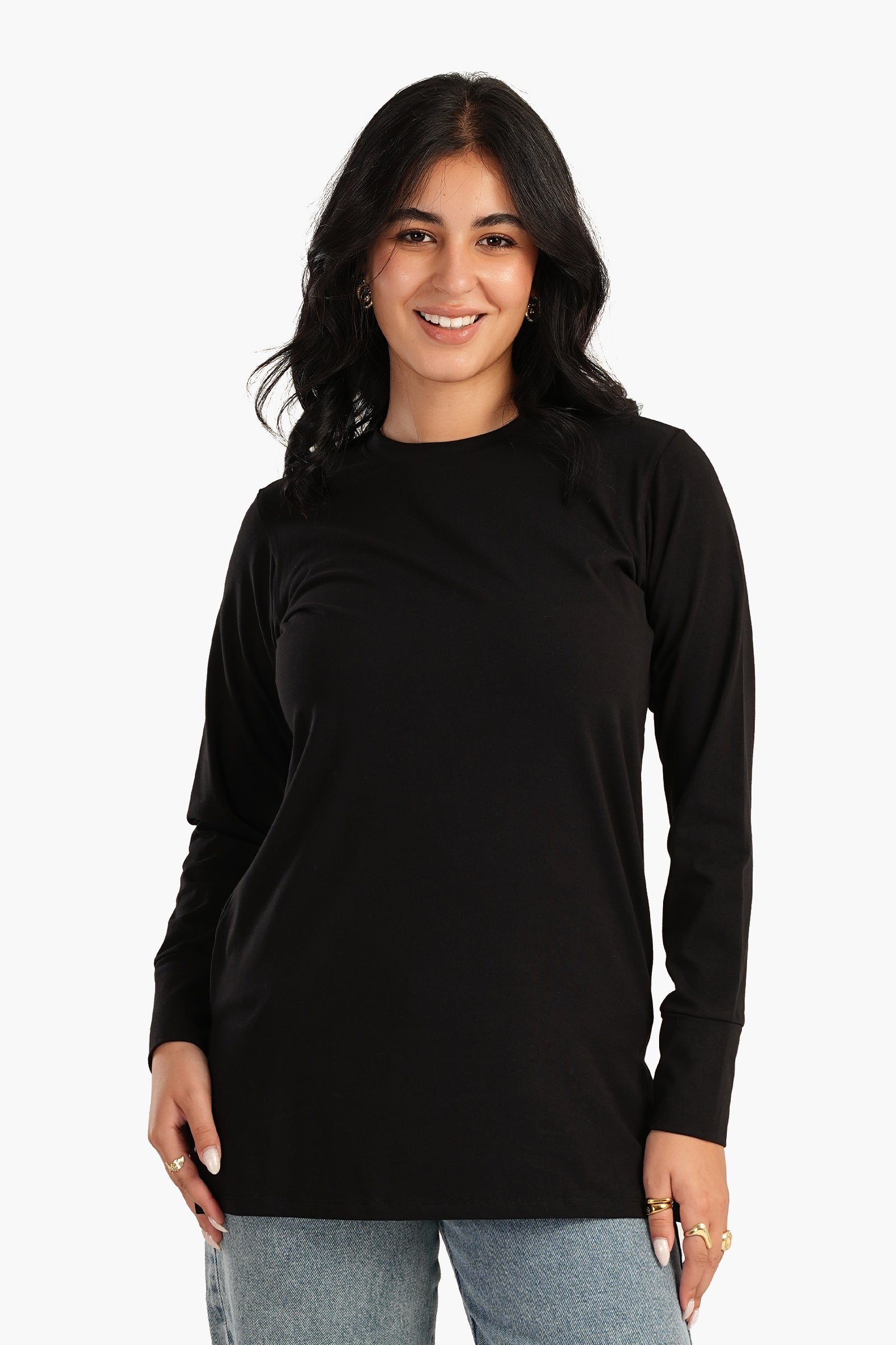 Long Sleeves Basic T-Shirt