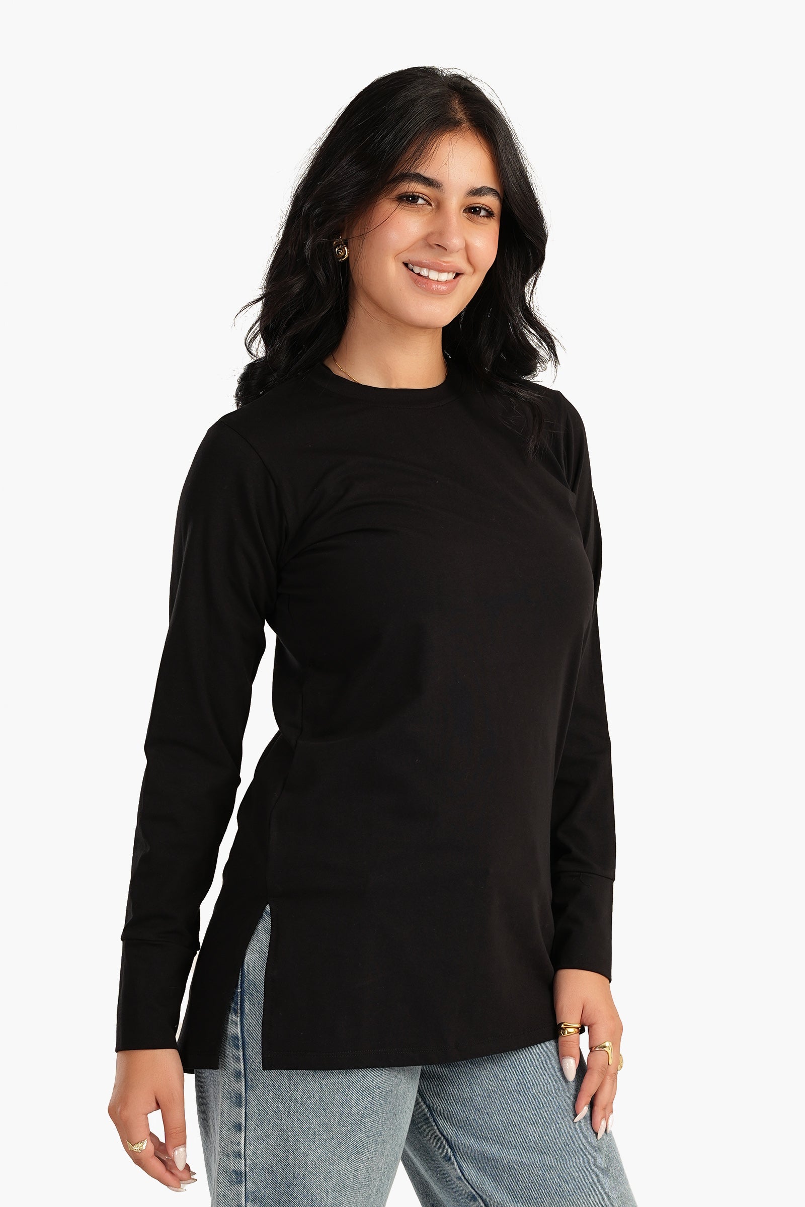 Long Sleeves Basic T-Shirt