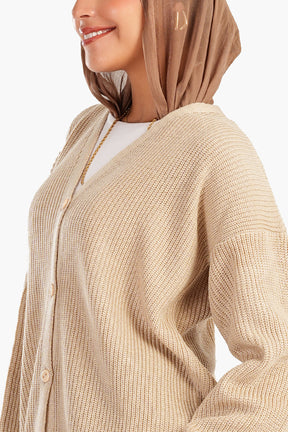 Trico Dropped Shoulder Cardigan