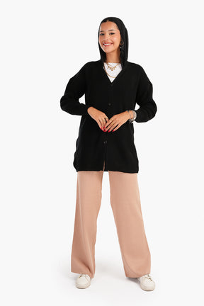 Trico Dropped Shoulder Cardigan