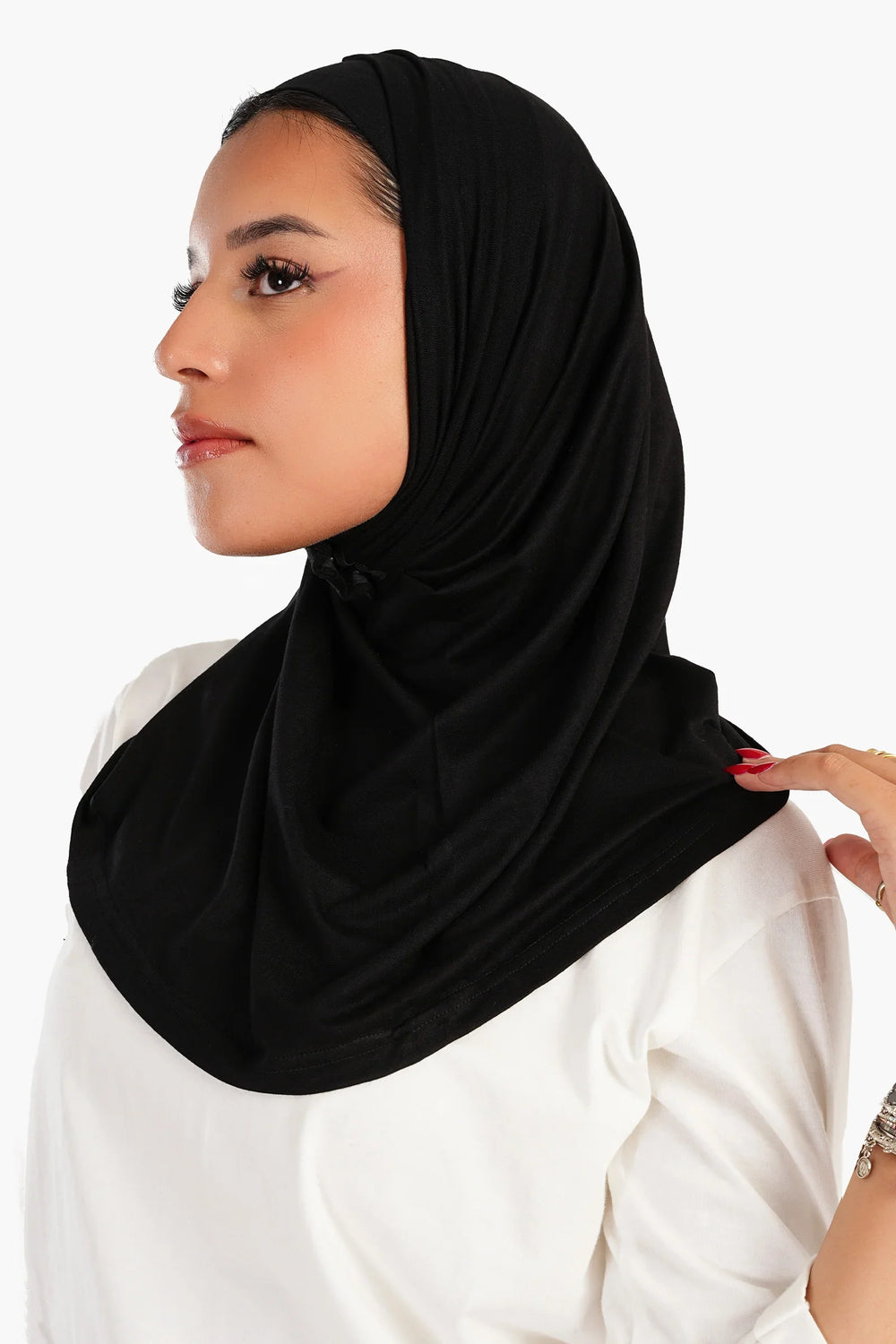 طرحة فيسكوز بكباسين