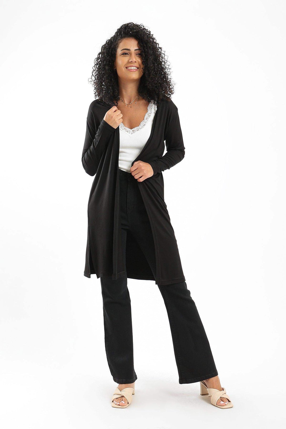 Casual Heather Cardigan - Carina - كارينا