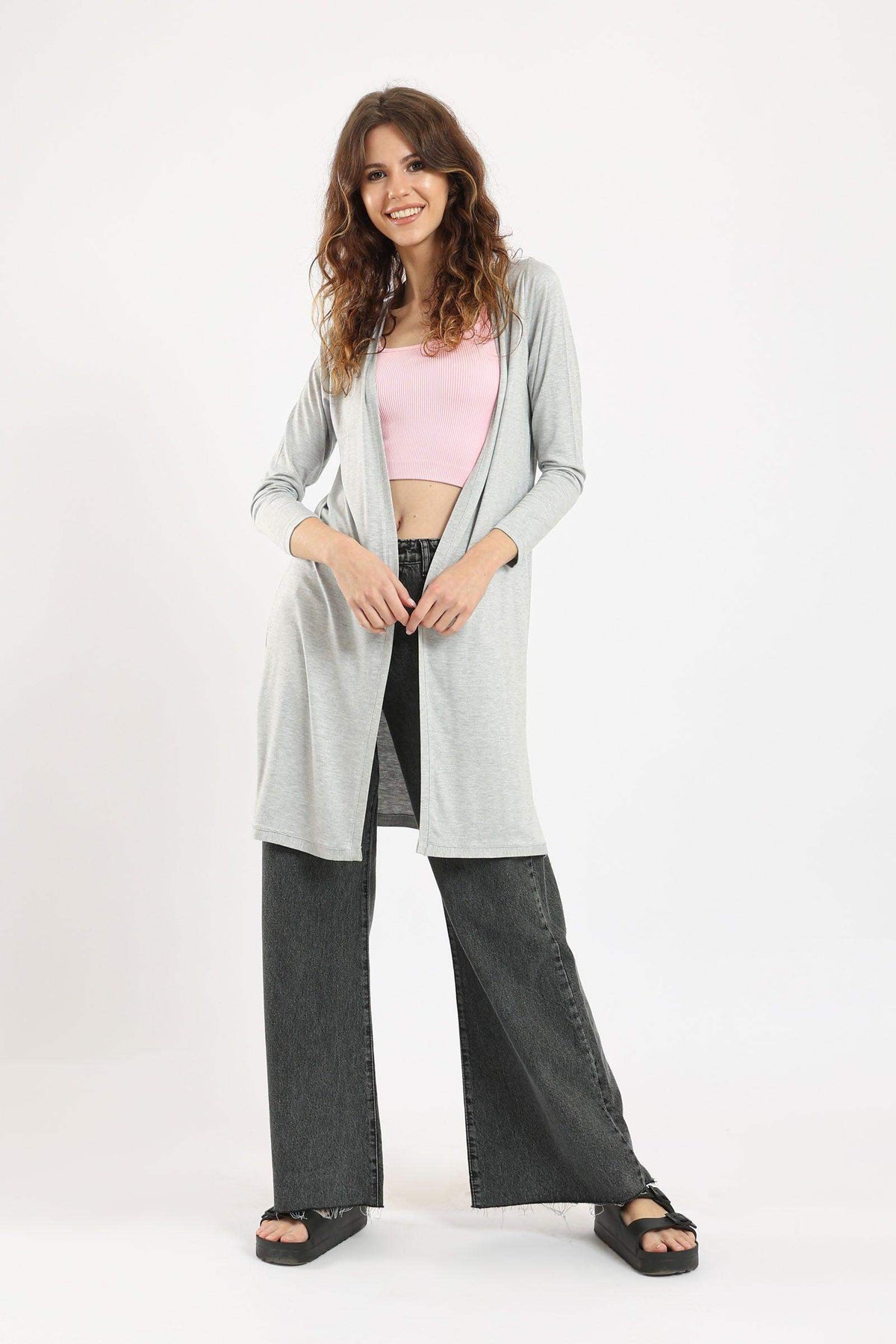Casual Heather Cardigan - Carina - كارينا