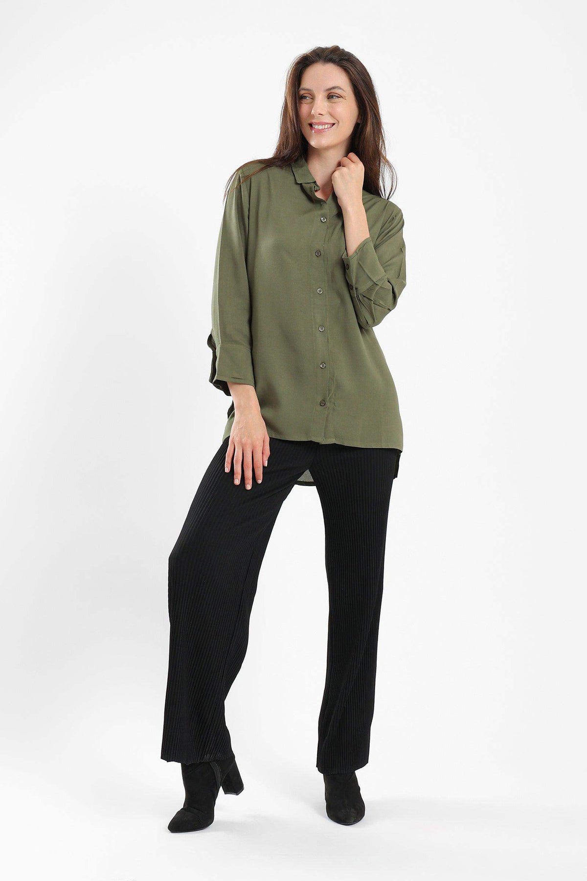 Classic Plain Shirt - Carina - كارينا