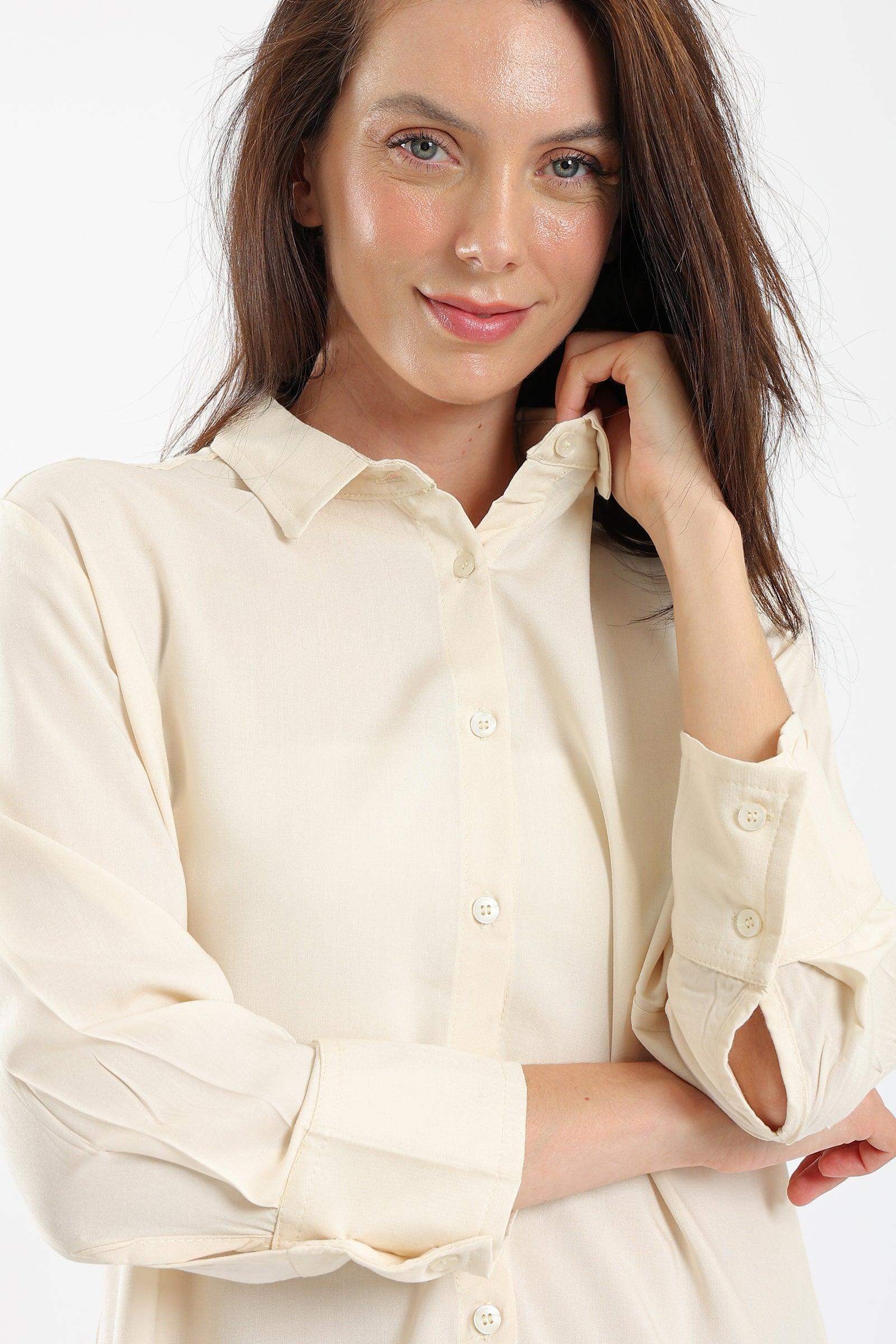 Classic Plain Shirt - Carina - كارينا