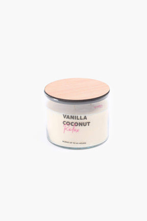 Cocunut Vanilla Candle - 400ml - Carina - كارينا