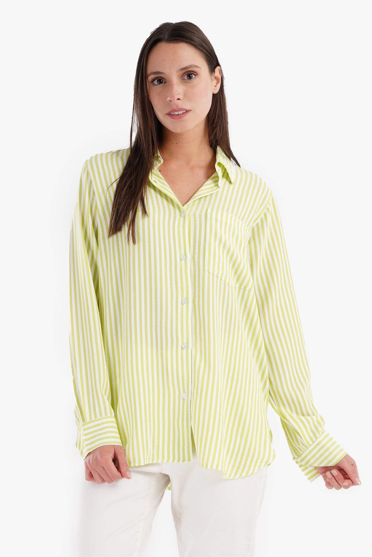 Collared Striped Shirt - Carina - كارينا
