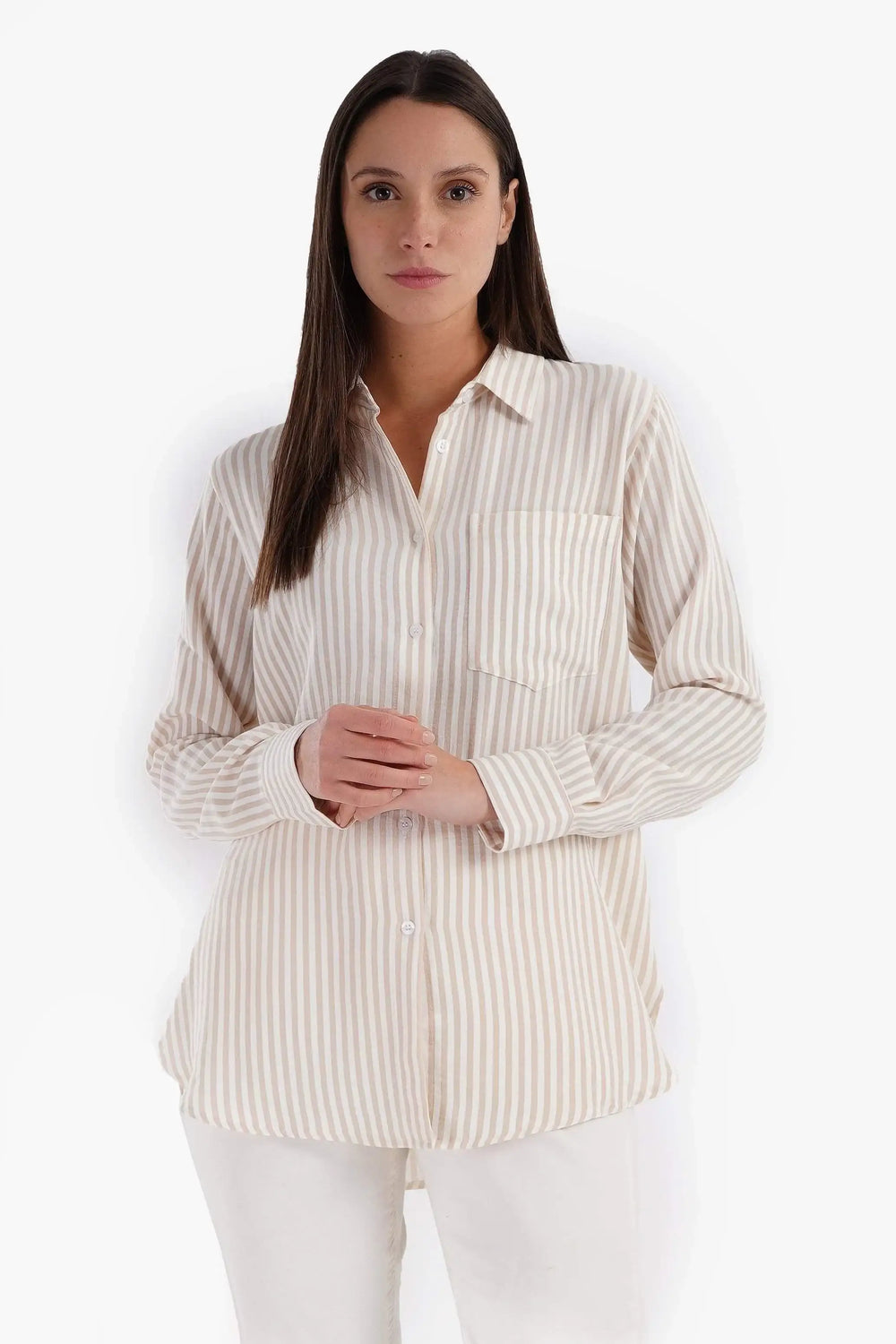 Collared Striped Shirt - Carina - كارينا