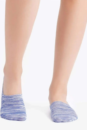 Colored Invisible Socks - 5 pairs