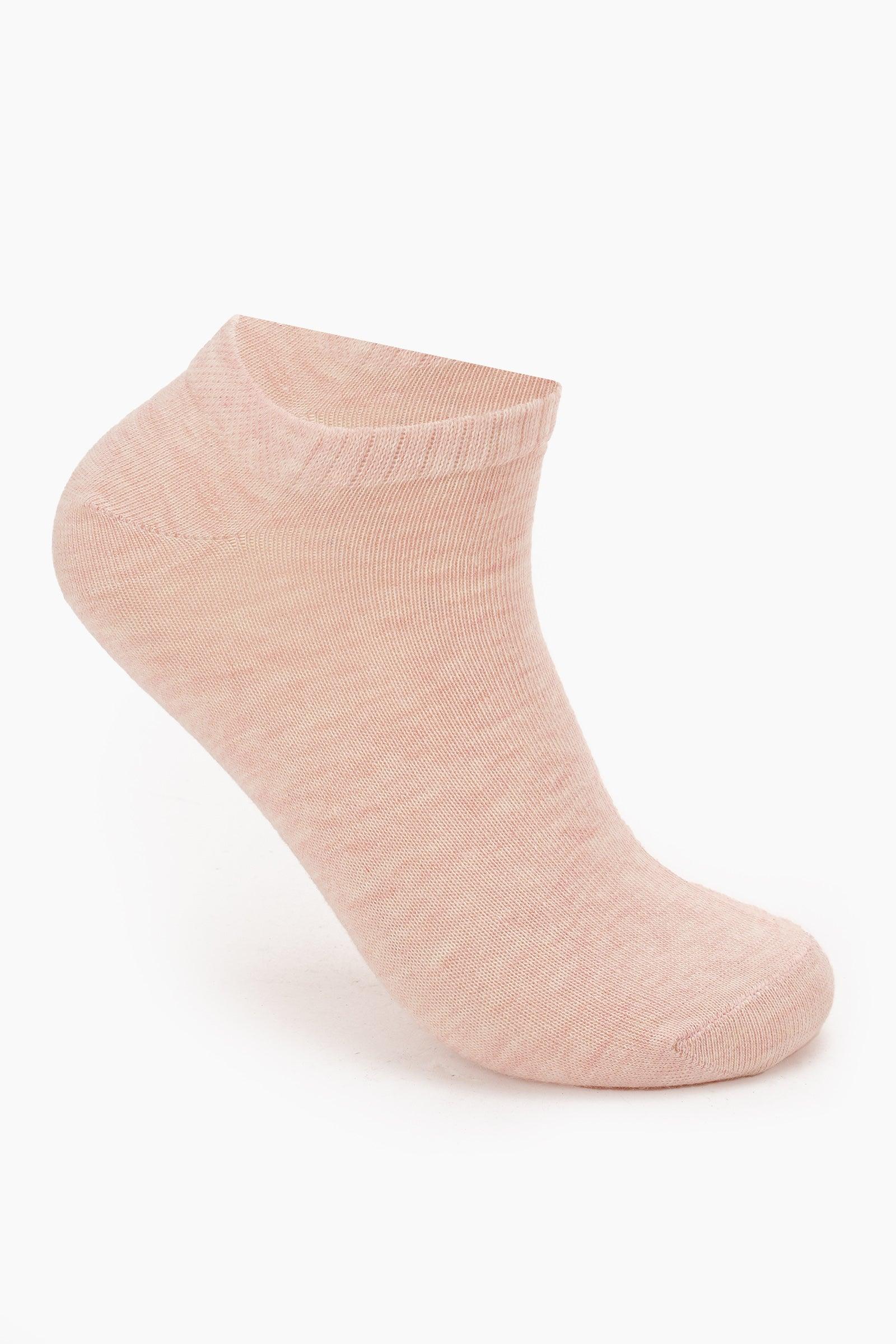 Cotton Ankle Socks - 5 Pairs - Carina - كارينا