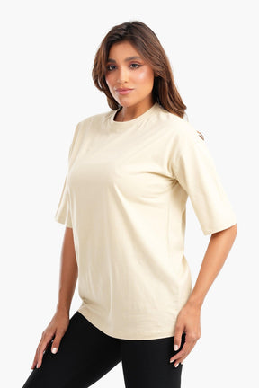 Cotton Comfy Basic T-Shirt - Carina - كارينا