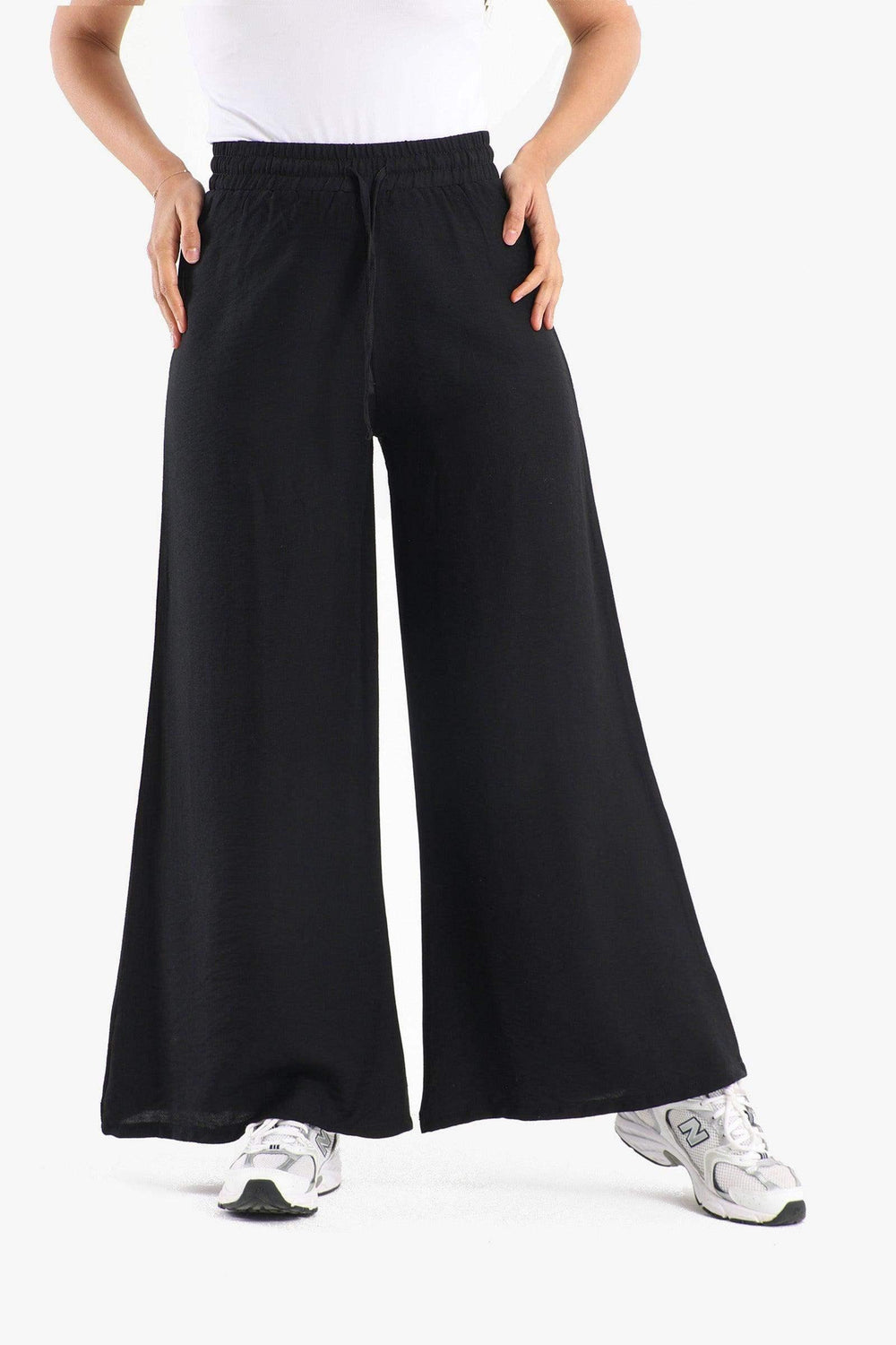 Cotton Wide Leg Lounge Pants - Carina - كارينا