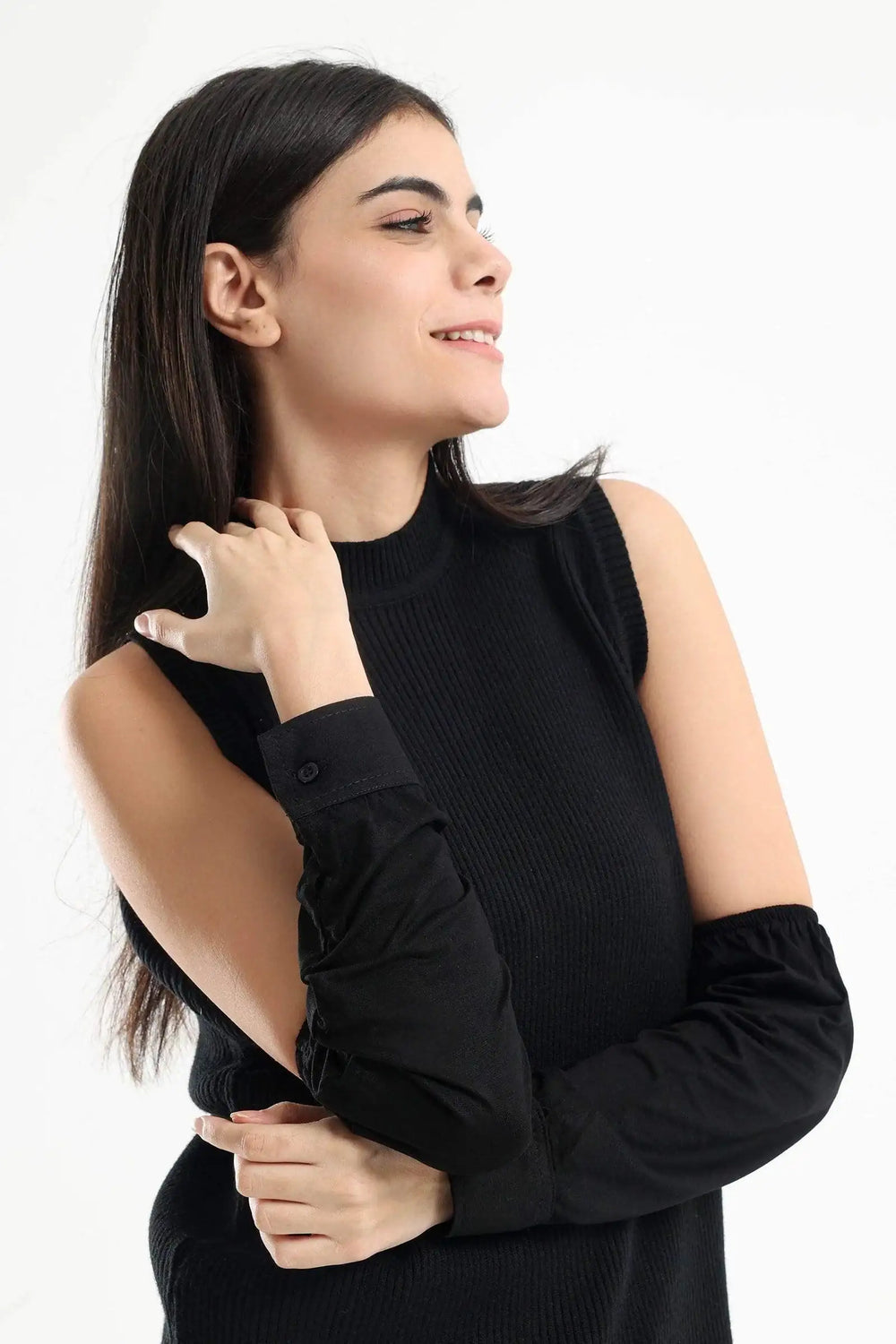 Detachable Sleeves with Buttoned Cuffs - Carina - كارينا