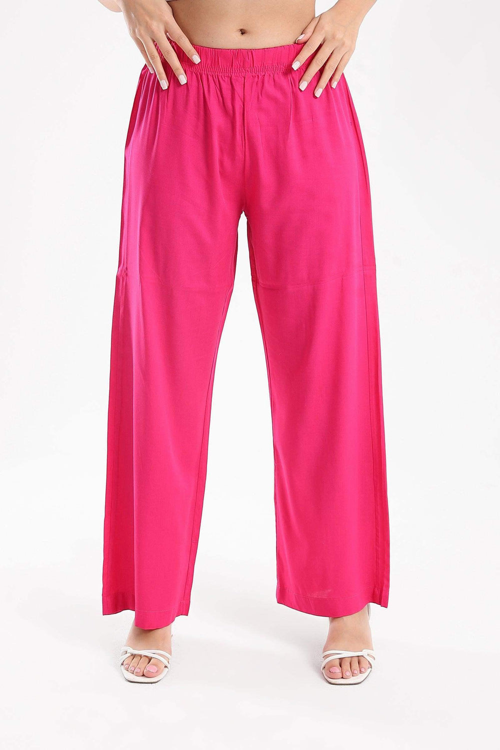 Elastic Waist Loose Pants - Carina - كارينا