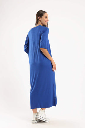 Elbow Sleeves Midi Dress - Carina - كارينا