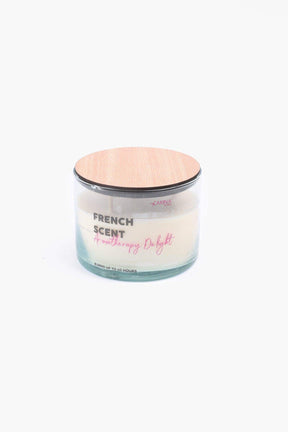 French Scent Candle - 400ml - Carina - كارينا