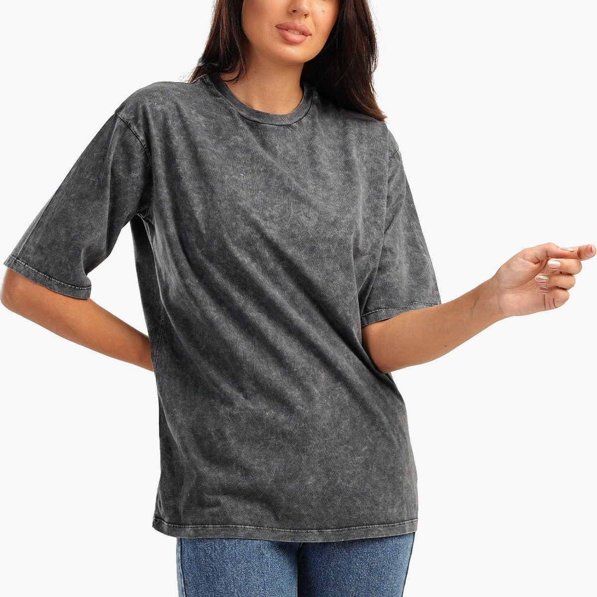 Tシャツ・カットソー COPERNI Woman T-Shirt Grey DJS03F5028B GRY Buy GAP Women Grey Brand Print Melange T-Shirt - NNNOW.com