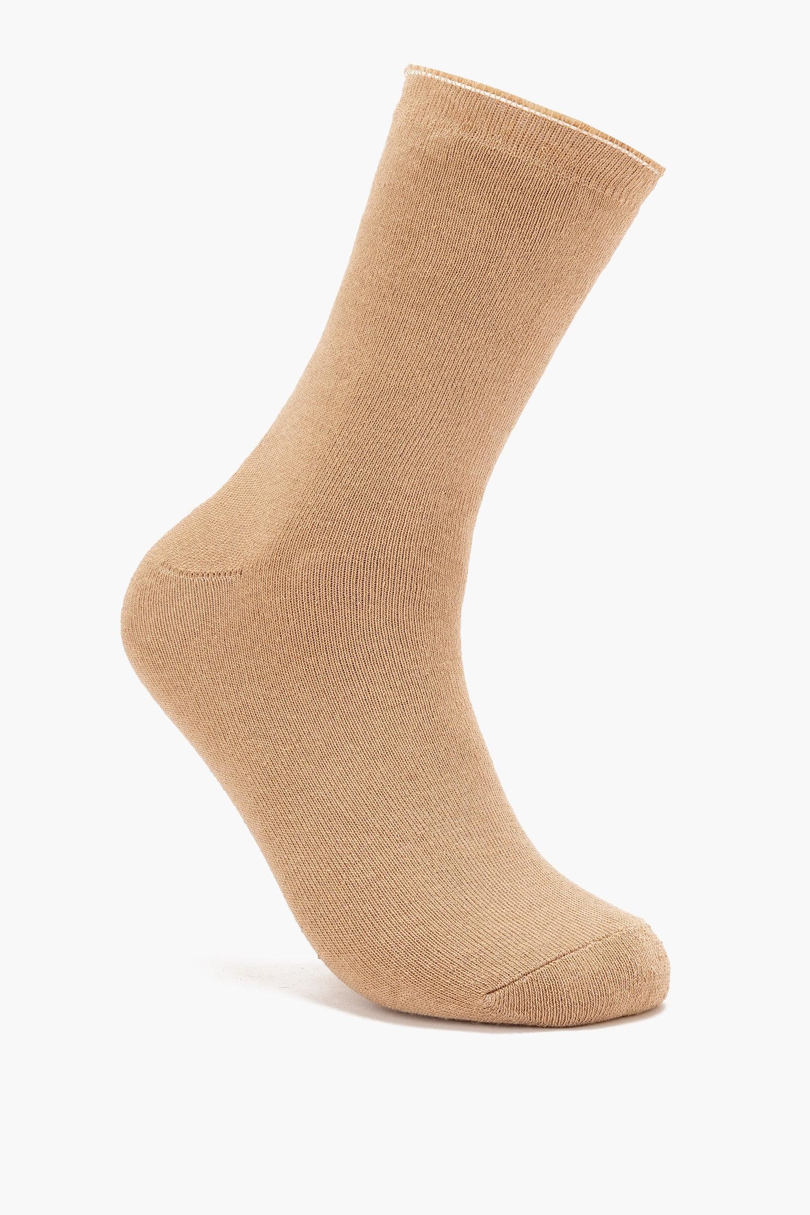 High Ankle Solid Socks - Carina - كارينا