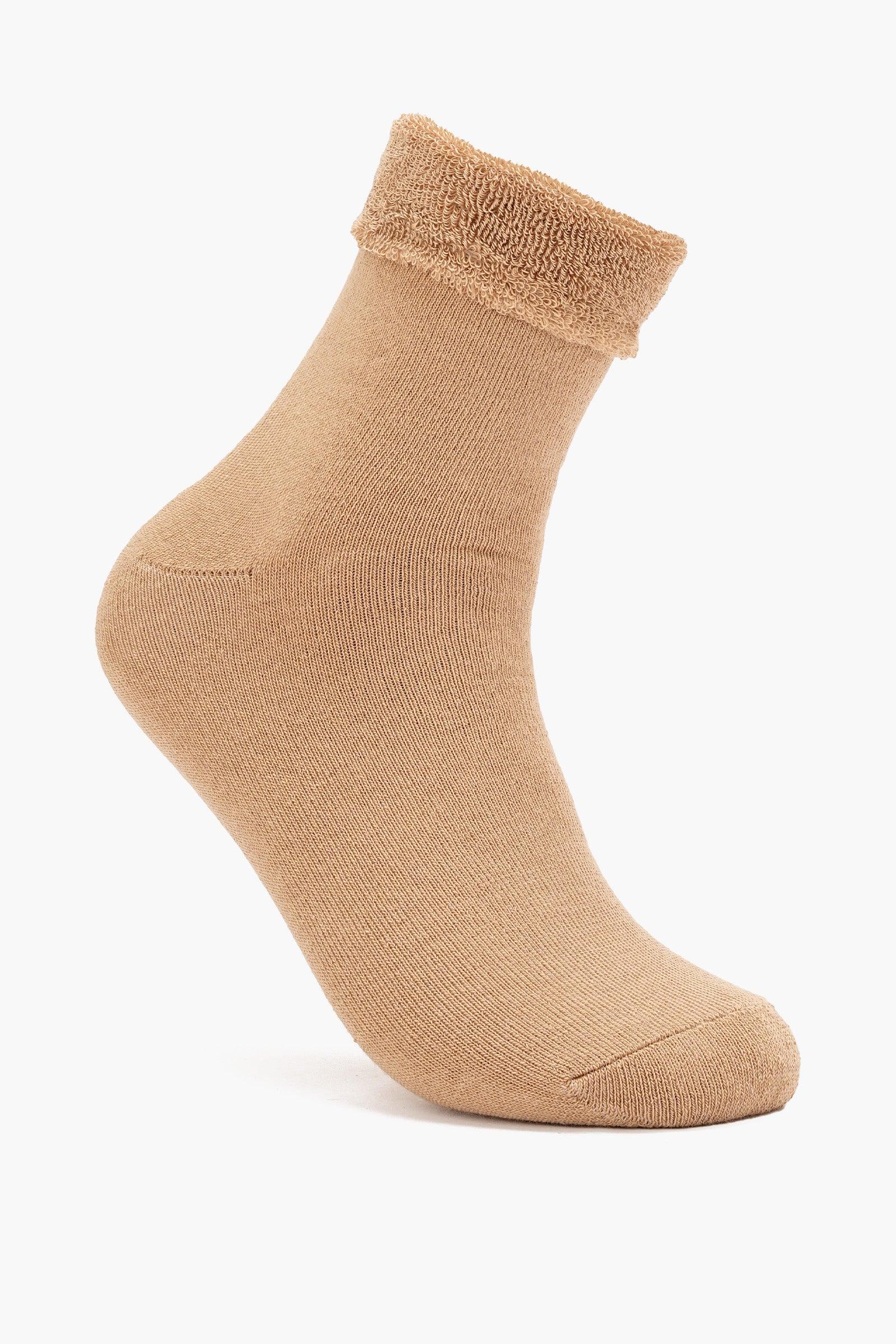 High Ankle Solid Socks - Carina - كارينا