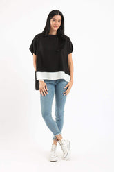 High Low Design Blouse - Carina - كارينا