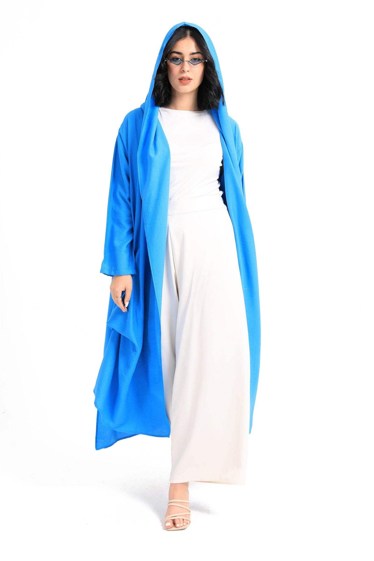 Hooded Draped Lounge Kimono - Carina - كارينا