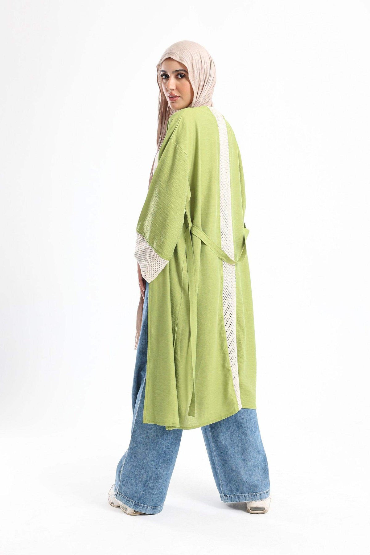 Kimono with Crochet Pattern - Carina - كارينا