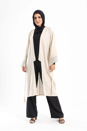 Kimono with Crochet Pattern - Carina - كارينا