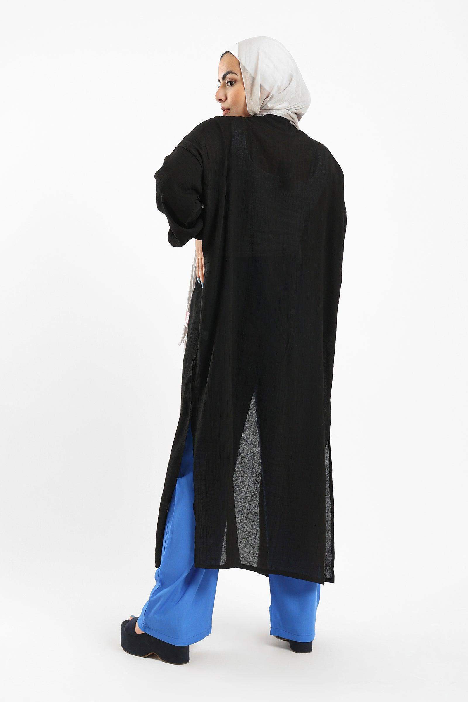 Kimono with Elasticated Cuffs - Carina - كارينا