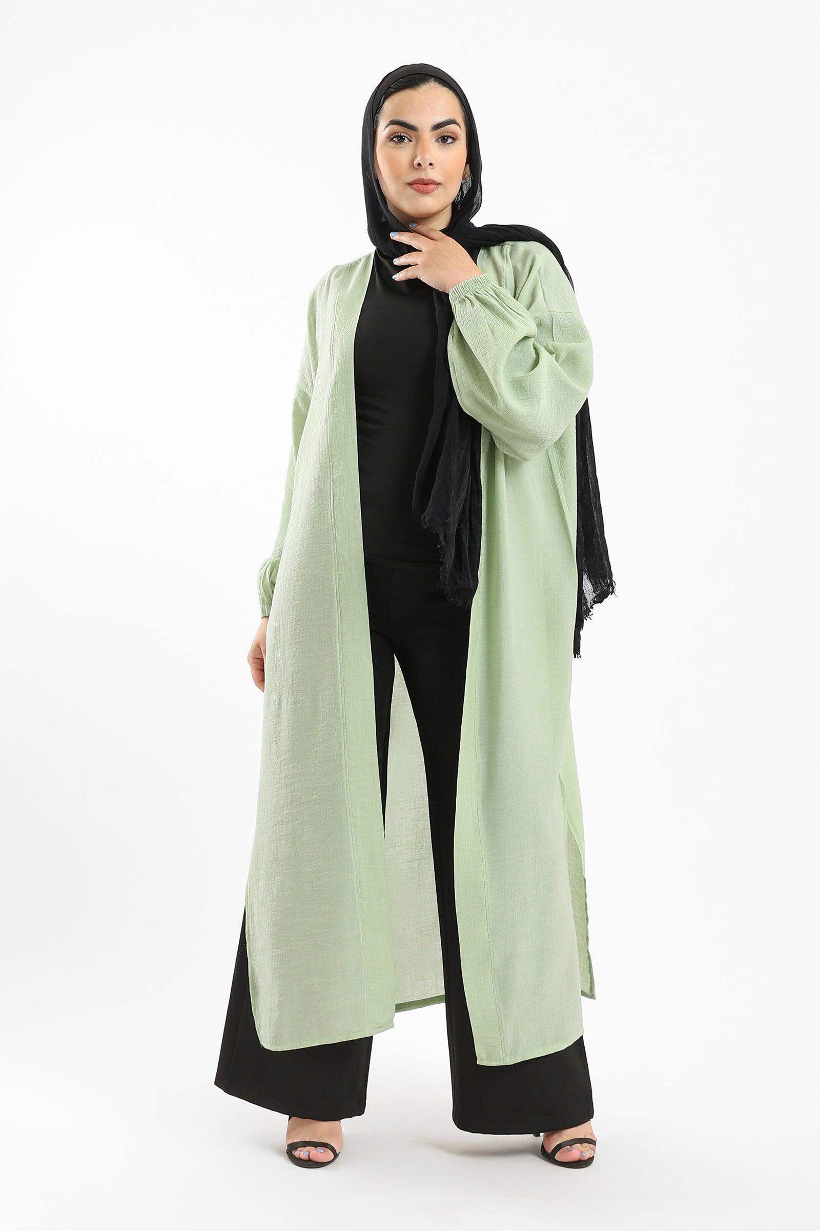 Kimono with Elasticated Cuffs - Carina - كارينا