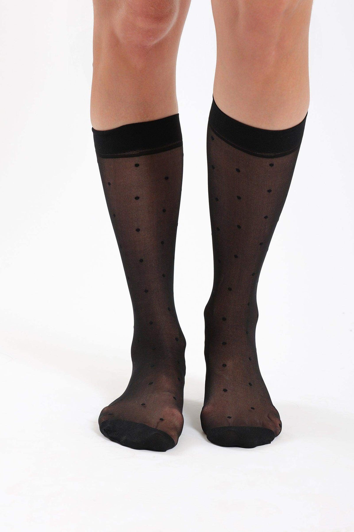Knee High Dotted Socks - Carina - كارينا