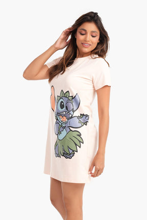 Light Simon Printed Nightgown - Carina - كارينا