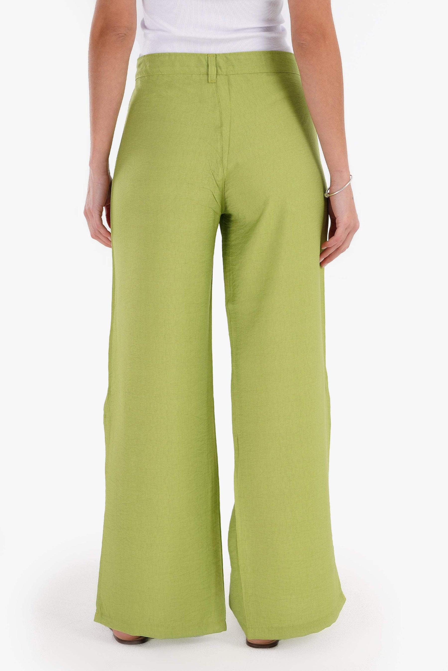 Linen Lounge Pants with Slits - Carina - كارينا