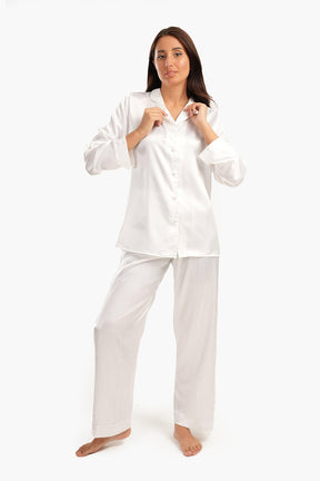 Luxurious Satin Pyjama Set - Carina - كارينا