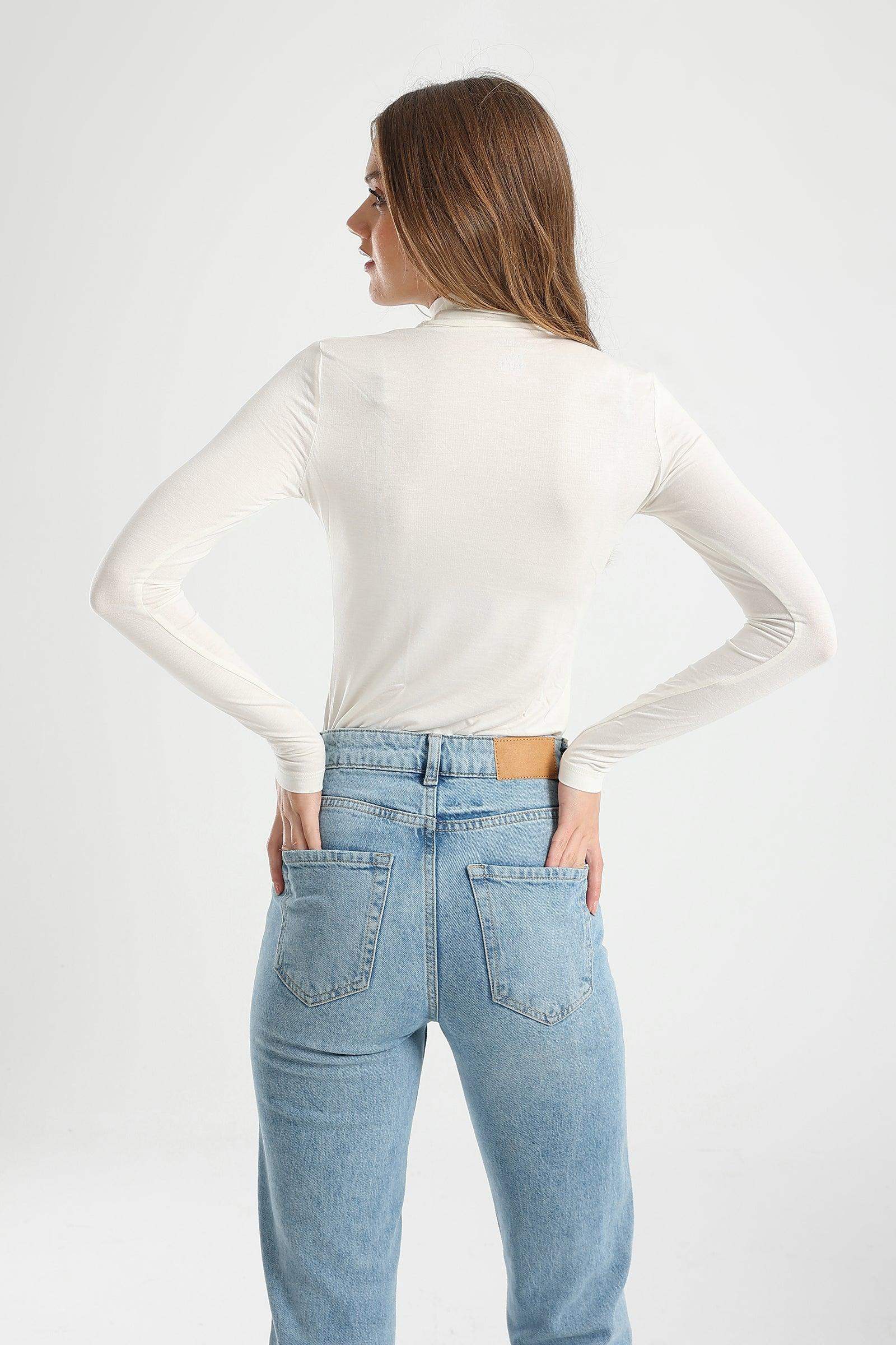 Microfiber Long Sleeves Top - Carina - كارينا