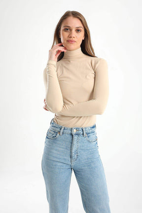 Microfiber Long Sleeves Top - Carina - كارينا