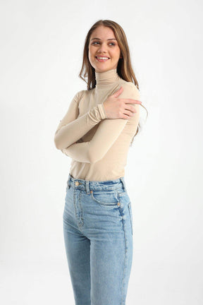 Microfiber Long Sleeves Top - Carina - كارينا