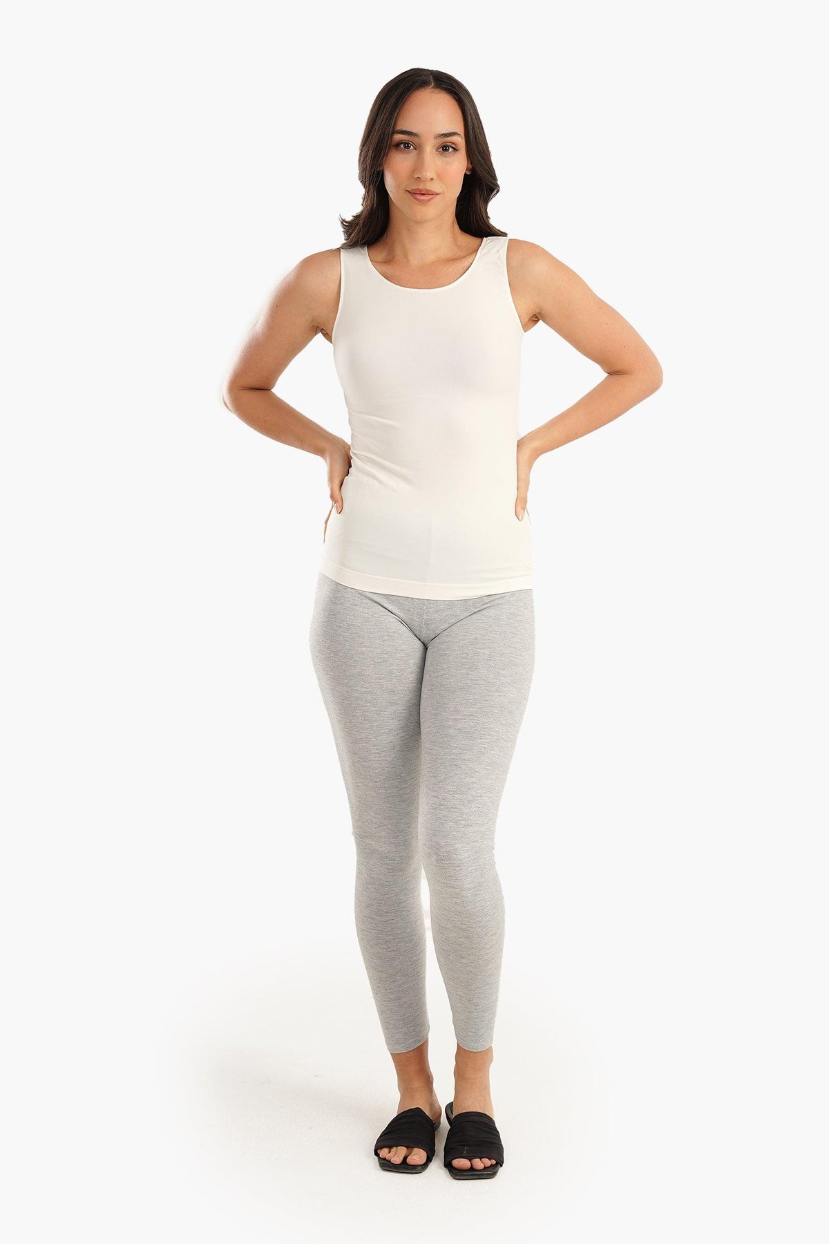 Microfiber Sleeveless Tank Top - Carina - كارينا