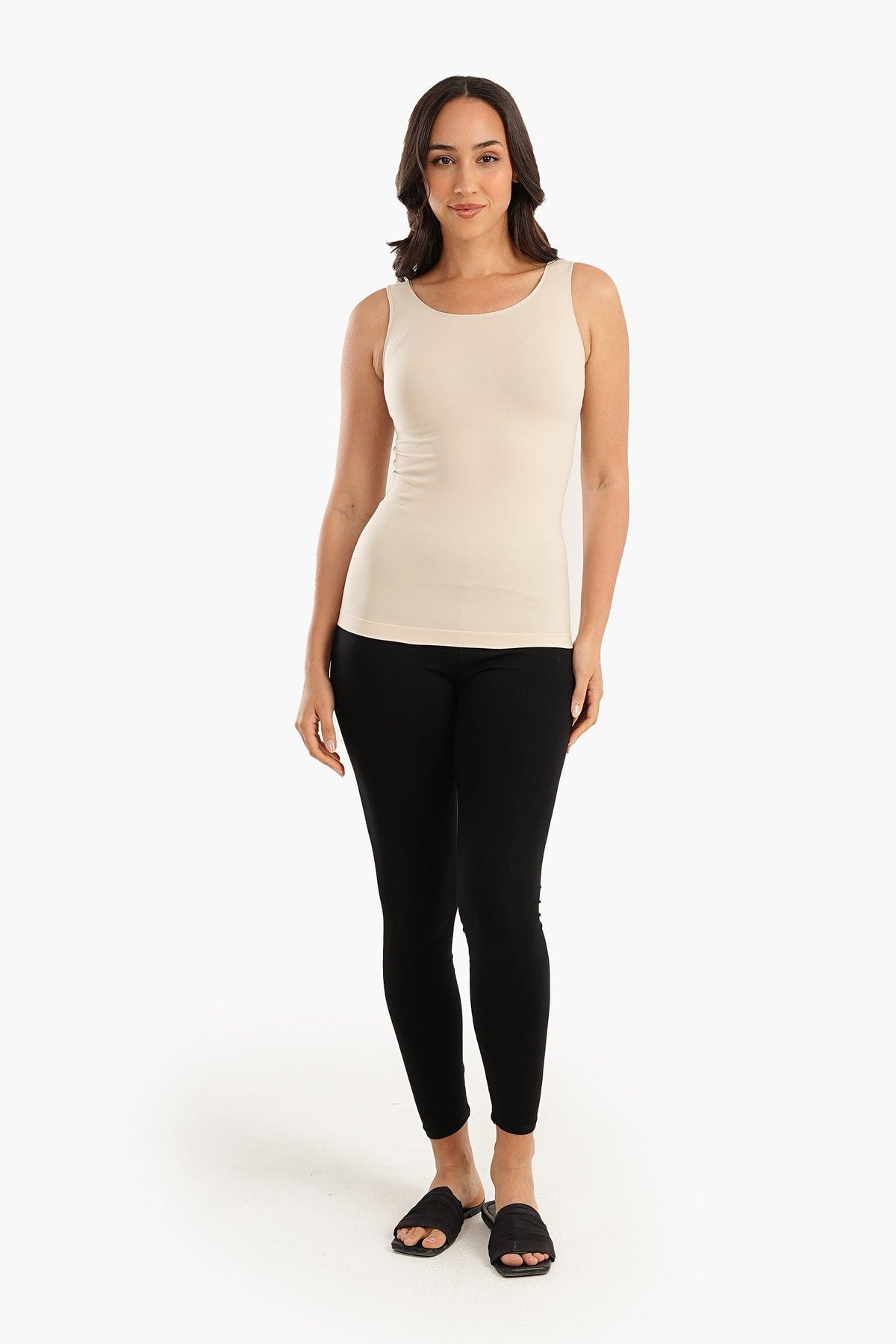 Microfiber Sleeveless Tank Top - Carina - كارينا