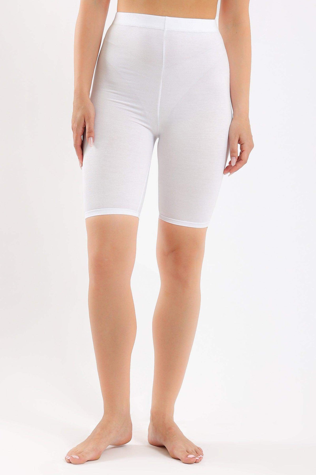 Mid Thigh Slim Shorts - Carina - كارينا