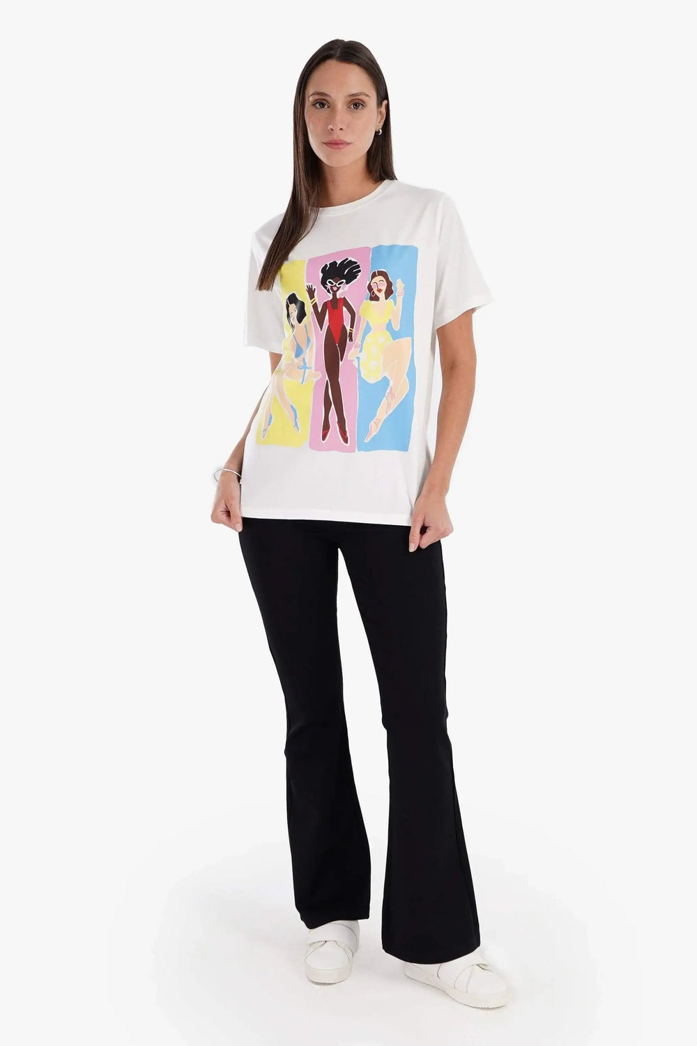 Off White Lounge T-Shirt - Carina - كارينا