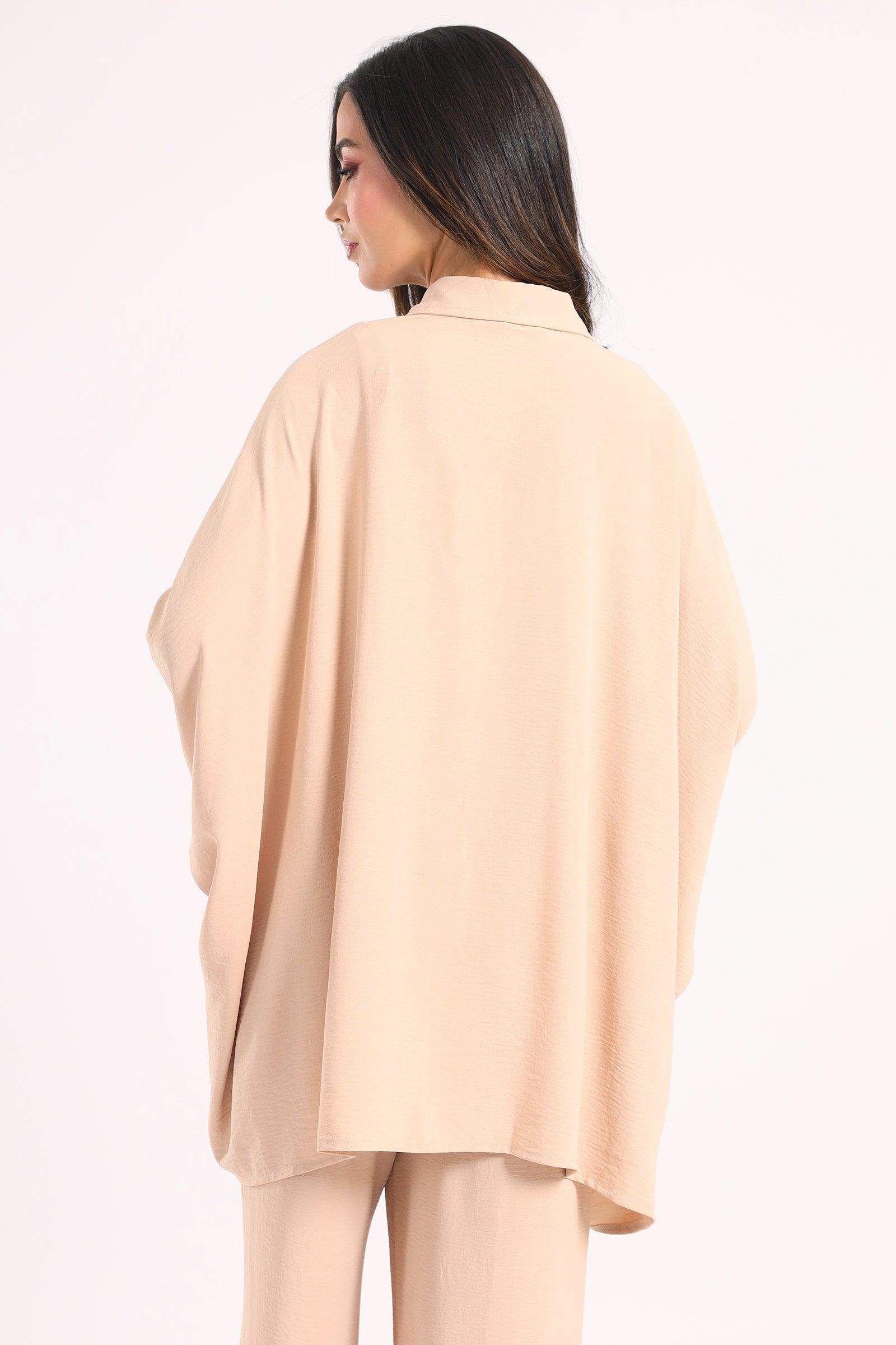 One Size Asymmetrical Shirt - Carina - كارينا