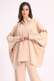 One Size Asymmetrical Shirt - Carina - كارينا